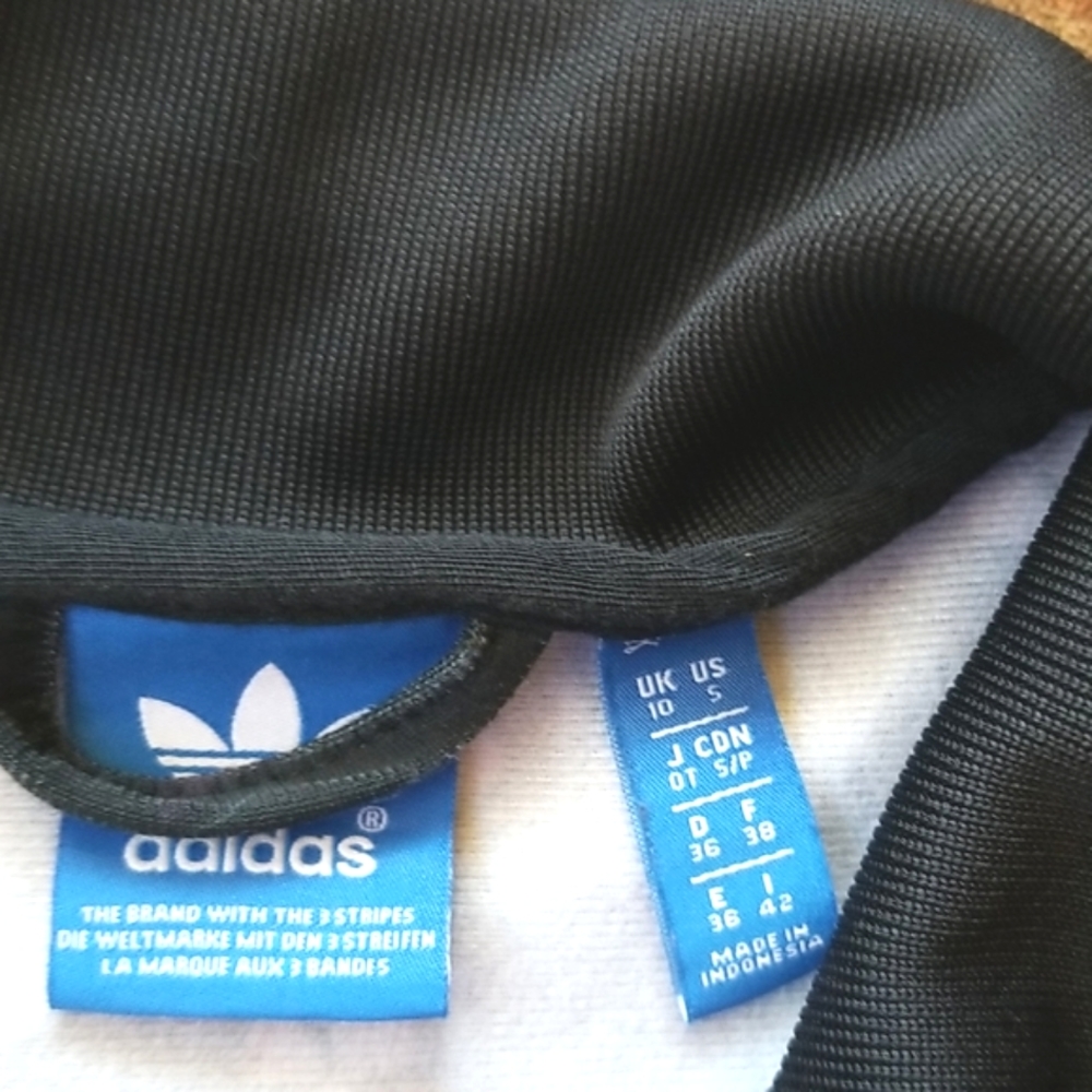ADIDAS x FARM RIO Collab Limited Edition 2014 LOTUS Zip Black Track Jacket S NEW - Picture 11 of 16